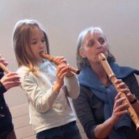 Flöte spielen